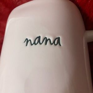 Rae Dunn Pink Nana Mug